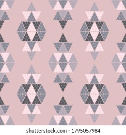 El arte es un patrón impecable. Diseño étnico. Motivo popular. Fondo geométrico vectorial. Se puede usar para medios sociales, afiches, correo electrónico, impresos, diseños de anuncios.