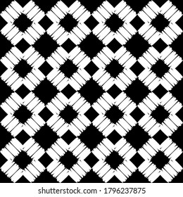 Art seamless pattern. Ethnic design. Folk motif. Vector geometric background. Can be used for social media, posters, email, print, ads designs.