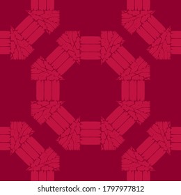 Art seamless pattern. Ethnic design. Folk motif. Vector geometric background. Can be used for social media, posters, email, print, ads designs.