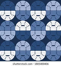 Art seamless pattern. Ethnic design. Folk motif. Vector geometric background. Can be used for social media, posters, email, print, ads designs.