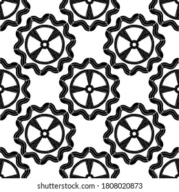 Art seamless pattern. Ethnic design. Folk motif. Vector geometric background. Can be used for social media, posters, email, print, ads designs.