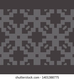 Art seamless pattern. Ethnic figures. Multicolored. Simple design. Vector geometric background. Can be used for social media, posters, email, print, ads designs.