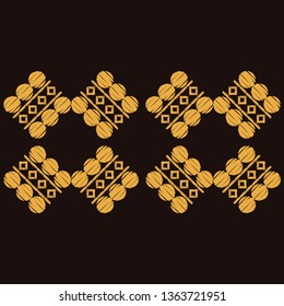 Art seamless pattern. Ethnic print. Boho. Traditional ornament. Folk motif. Vector geometric background. Can be used for social media, posters, email, print, ads designs.