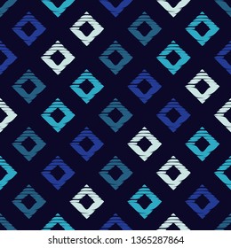 Art seamless pattern. Ethnic print. Boho. Traditional ornament. Folk motif. Vector geometric background. Can be used for social media, posters, email, print, ads designs.