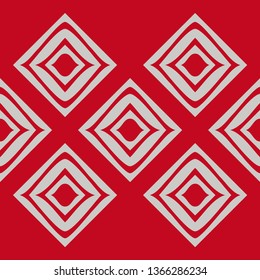 Art seamless pattern. Ethnic print. Multicolored. Boho. Traditional ornament. Folk motif. Vector geometric background. Can be used for social media, posters, email, print, ads designs.
