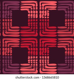 Art seamless pattern. Ethnic print. Multicolored. Boho. Traditional ornament. Folk motif. Vector geometric background. Can be used for social media, posters, email, print, ads designs.