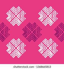 Art seamless pattern. Ethnic print. Multicolored. Boho. Traditional ornament. Folk motif. Vector geometric background. Can be used for social media, posters, email, print, ads designs.