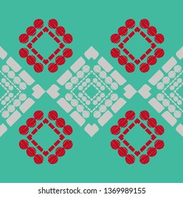 Art seamless pattern. Ethnic print. Multicolored. Boho. Traditional ornament. Folk motif. Vector geometric background. Can be used for social media, posters, email, print, ads designs.
