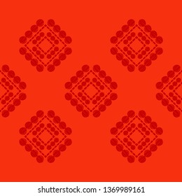 Art seamless pattern. Ethnic print. Multicolored. Boho. Traditional ornament. Folk motif. Vector geometric background. Can be used for social media, posters, email, print, ads designs.