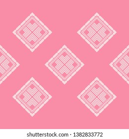Art seamless pattern. Ethnic print. Multicolored. Boho. Traditional ornament. Folk motif. Vector geometric background. Can be used for social media, posters, email, print, ads designs.