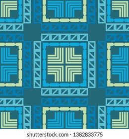 Art seamless pattern. Ethnic print. Multicolored. Boho. Traditional ornament. Folk motif. Vector geometric background. Can be used for social media, posters, email, print, ads designs.