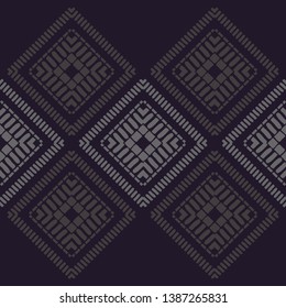 Art seamless pattern. Ethnic print. Multicolored. Boho. Traditional ornament. Folk motif. Vector geometric background. Can be used for social media, posters, email, print, ads designs.
