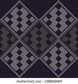 Art seamless pattern. Ethnic print. Multicolored. Boho. Traditional ornament. Folk motif. Vector geometric background. Can be used for social media, posters, email, print, ads designs.
