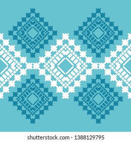 Art seamless pattern. Ethnic print. Multicolored. Boho. Traditional ornament. Folk motif. Vector geometric background. Can be used for social media, posters, email, print, ads designs.