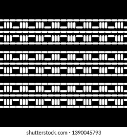 Art seamless pattern. Ethnic print. Color - black and white. Boho. Traditional ornament. Folk motif. Vector geometric background. Can be used for social media, posters, email, print, ads designs.