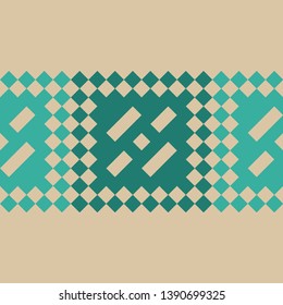 Art seamless pattern. Ethnic print. Multicolored. Boho. Traditional ornament. Folk motif. Vector geometric background. Can be used for social media, posters, email, print, ads designs.