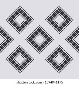 Art seamless pattern. Ethnic print. Multicolored. Boho. Traditional ornament. Folk motif. Vector geometric background. Can be used for social media, posters, email, print, ads designs.