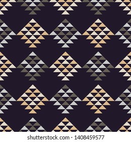 Art seamless pattern. Ethnic print. Multicolored. Boho. Traditional ornament. Folk motif. Vector geometric background. Can be used for social media, posters, email, print, ads designs.