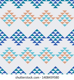 Art seamless pattern. Ethnic print. Multicolored. Boho. Traditional ornament. Folk motif. Vector geometric background. Can be used for social media, posters, email, print, ads designs.