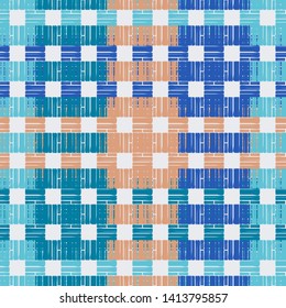 Art seamless pattern. Ethnic print. Multicolored. Boho. Traditional ornament. Folk motif. Vector geometric background. Can be used for social media, posters, email, print, ads designs.