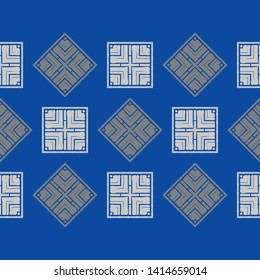 Art seamless pattern. Ethnic print. Multicolored. Boho. Traditional ornament. Folk motif. Vector geometric background. Can be used for social media, posters, email, print, ads designs.