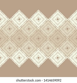 Art seamless pattern. Ethnic print. Multicolored. Boho. Traditional ornament. Folk motif. Vector geometric background. Can be used for social media, posters, email, print, ads designs.