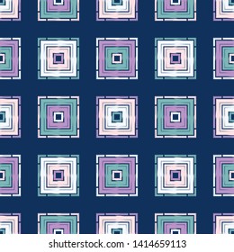 Art seamless pattern. Ethnic print. Multicolored. Boho. Traditional ornament. Folk motif. Vector geometric background. Can be used for social media, posters, email, print, ads designs.