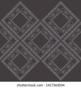 Art seamless pattern. Ethnic print. Multicolored. Boho. Traditional ornament. Folk motif. Vector geometric background. Can be used for social media, posters, email, print, ads designs.