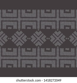 Art seamless pattern. Ethnic print. Multicolored. Boho. Traditional ornament. Folk motif. Vector geometric background. Can be used for social media, posters, email, print, ads designs.