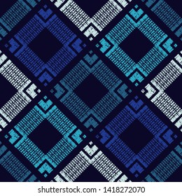 Art seamless pattern. Ethnic print. Multicolored. Boho. Traditional ornament. Folk motif. Vector geometric background. Can be used for social media, posters, email, print, ads designs.