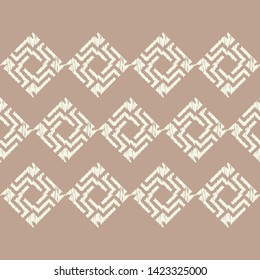 Art seamless pattern. Ethnic print. Multicolored. Boho. Traditional ornament. Folk motif. Vector geometric background. Can be used for social media, posters, email, print, ads designs.