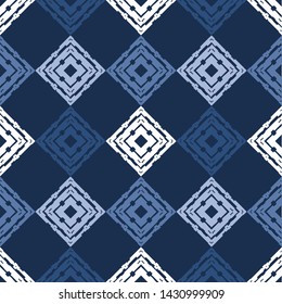 Art seamless pattern. Ethnic print. Multicolored. Boho. Traditional ornament. Folk motif. Vector geometric background. Can be used for social media, posters, email, print, ads designs.