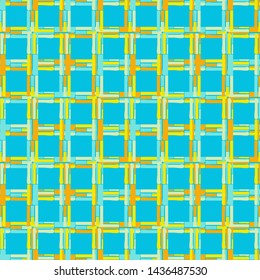 Art seamless pattern. Ethnic print. Multicolored. Boho. Traditional ornament. Folk motif. Vector geometric background. Can be used for social media, posters, email, print, ads designs.