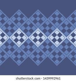 Art seamless pattern. Ethnic print. Multicolored. Boho. Traditional ornament. Folk motif. Vector geometric background. Can be used for social media, posters, email, print, ads designs.