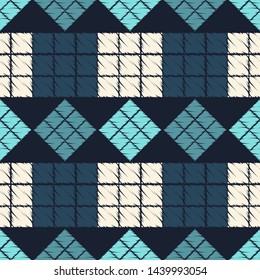 Art seamless pattern. Ethnic print. Multicolored. Boho. Traditional ornament. Folk motif. Vector geometric background. Can be used for social media, posters, email, print, ads designs.
