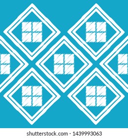 Art seamless pattern. Ethnic print. Multicolored. Boho. Traditional ornament. Folk motif. Vector geometric background. Can be used for social media, posters, email, print, ads designs.