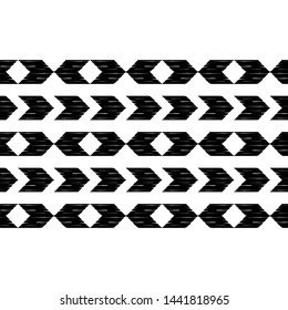 Art seamless pattern. Ethnic print. Multicolored. Boho. Traditional ornament. Folk motif. Vector geometric background. Can be used for social media, posters, email, print, ads designs.