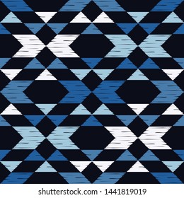 Art seamless pattern. Ethnic print. Multicolored. Boho. Traditional ornament. Folk motif. Vector geometric background. Can be used for social media, posters, email, print, ads designs.