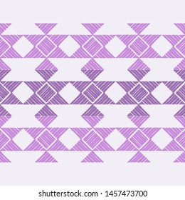 Art seamless pattern. Ethnic print. Multicolored. Boho. Traditional ornament. Folk motif. Vector geometric background. Can be used for social media, posters, email, print, ads designs.