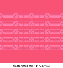 Art seamless pattern. Ethnic print. Boho. Traditional ornament. Vector geometric background. Can be used for social media, posters, email, print, ads designs.