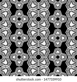 Art seamless pattern. Ethnic print. Boho. Traditional ornament. Vector geometric background. Can be used for social media, posters, email, print, ads designs.