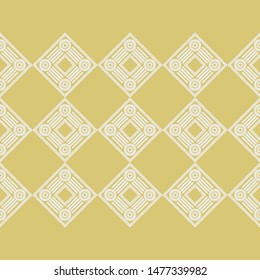 Art seamless pattern. Ethnic print. Boho. Traditional ornament. Vector geometric background. Can be used for social media, posters, email, print, ads designs.