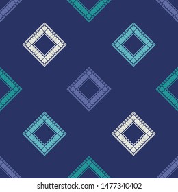 Art seamless pattern. Ethnic print. Boho. Traditional ornament. Vector geometric background. Can be used for social media, posters, email, print, ads designs.