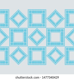 Art seamless pattern. Ethnic print. Boho. Traditional ornament. Vector geometric background. Can be used for social media, posters, email, print, ads designs.