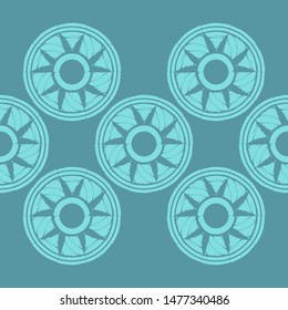 Art seamless pattern. Ethnic print. Boho. Traditional ornament. Vector geometric background. Can be used for social media, posters, email, print, ads designs.