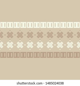 Art seamless pattern. Ethnic print. Multicolored. Boho. Folk motif. Vector geometric background. Can be used for social media, posters, email, print, ads designs.