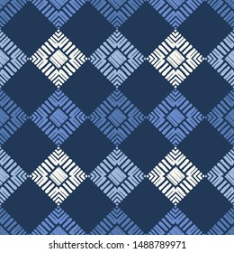 Art seamless pattern. Ethnic print. Multicolored. Boho. Folk motif. Vector geometric background. Can be used for social media, posters, email, print, ads designs.