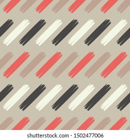 Art seamless pattern. Ethnic print. Multicolored. Boho. Folk motif. Vector geometric background. Can be used for social media, posters, email, print, ads designs.