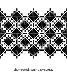 Art seamless pattern. Ethnic print. Multicolored. Boho. Folk motif. Vector geometric background. Can be used for social media, posters, email, print, ads designs.