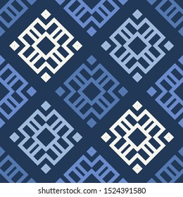 Art seamless pattern. Ethnic print. Multicolored. Boho. Folk motif. Vector geometric background. Can be used for social media, posters, email, print, ads designs.